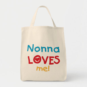 Tote Bag Nonna aime mes t-shirts et cadeaux