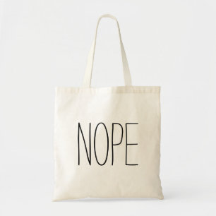 Tote Bag Nope