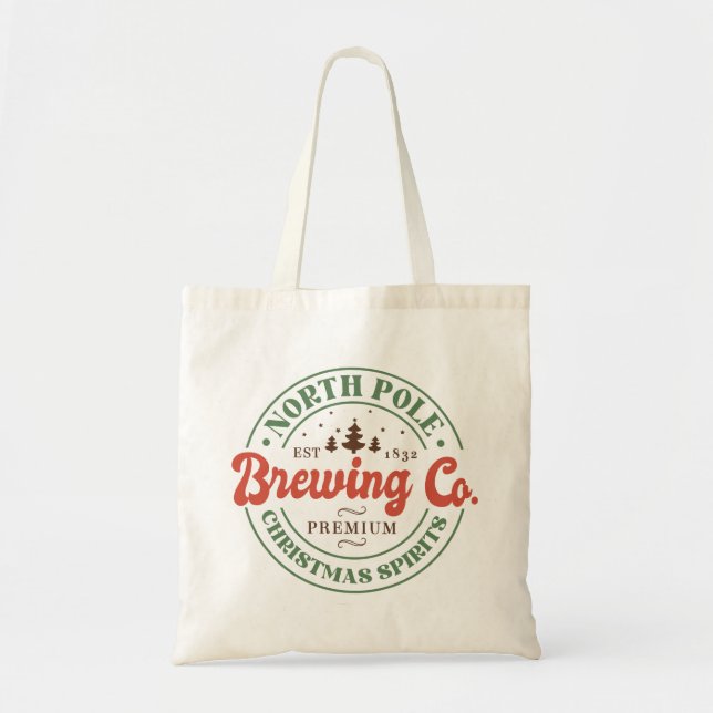Tote Bag North Pole Brewing Co Christmas (Devant)