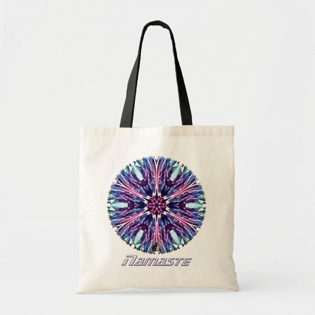 Tote Bag North Star Namaste Kaleidoscope (Devant)