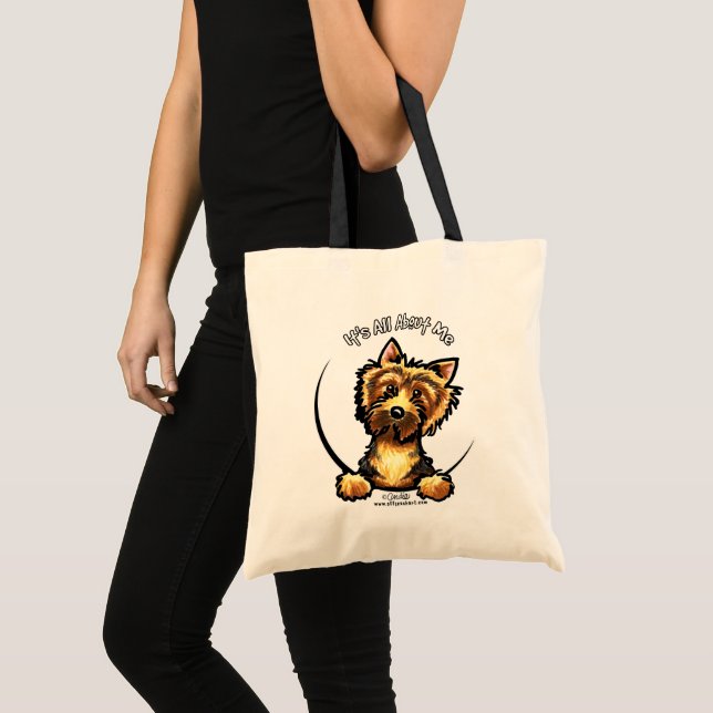 Tote Bag Norwich Terrier C'Est Tout Pour Moi (Devant (produit))