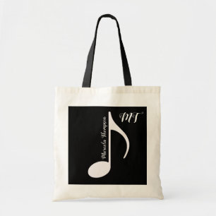 Tote Bag note musicale personnalisée