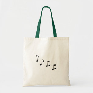 Tote Bag Notes de musique huitième ou tremblements - notes