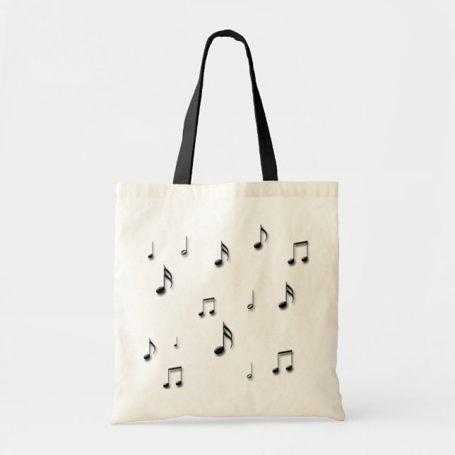 Tote Bag Notes musicales (Devant)
