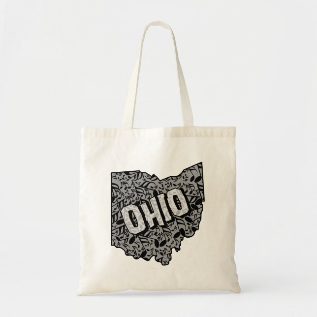 Tote Bag Notes musicales de l'Ohio (Devant)
