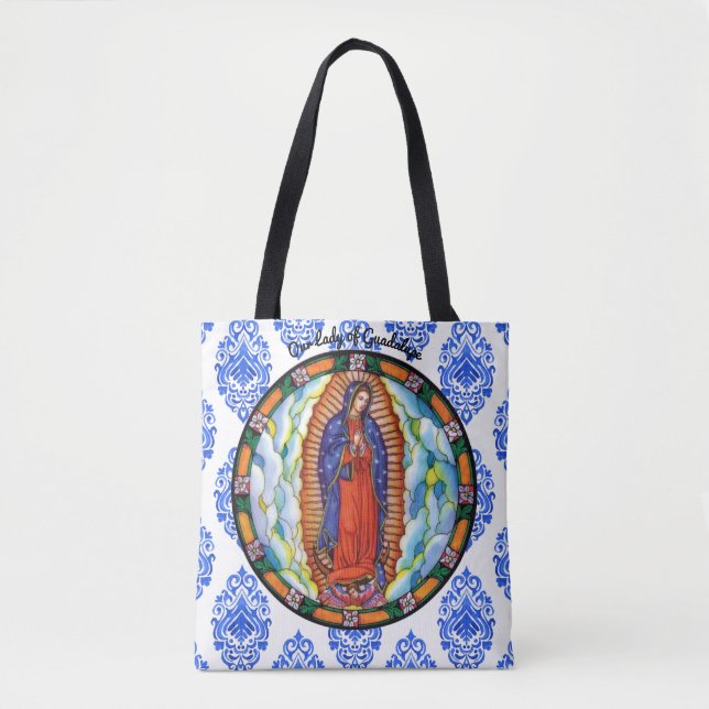 Tote Bag Notre-Dame de Guadalupe Belle Femme (Devant)