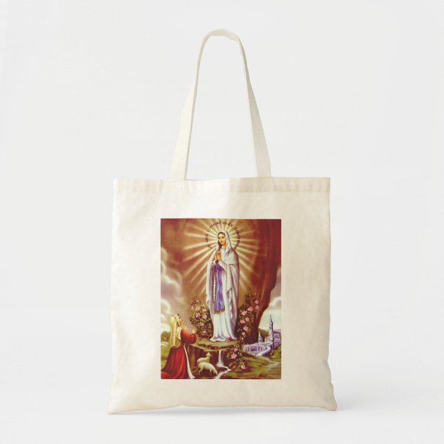Tote Bag Notre Dame de Lourdes (Devant)