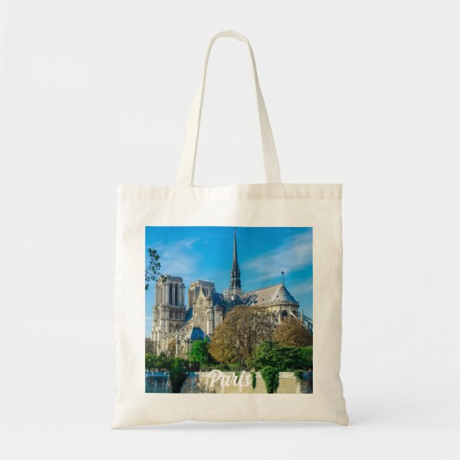 Tote Bag Notre Dame de Paris en France (Devant)