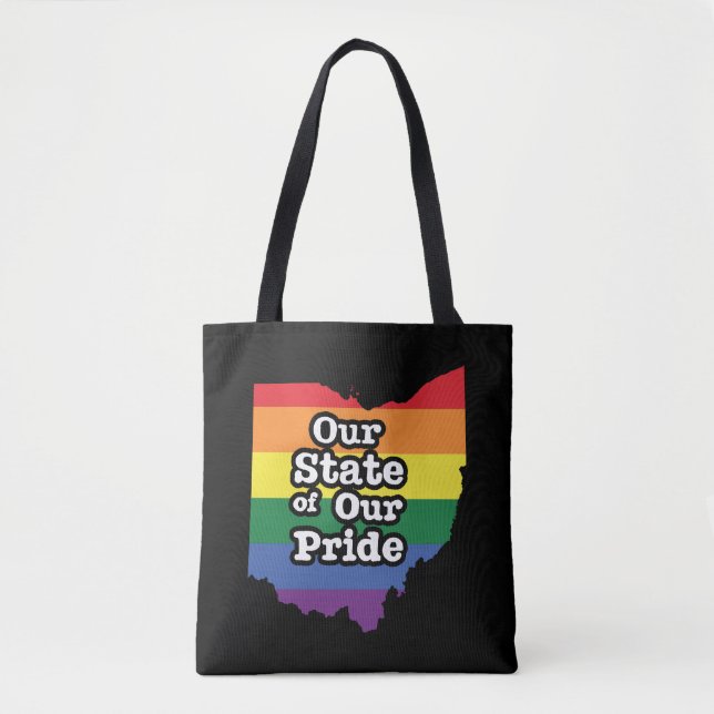 Tote Bag Notre État de notre fierté| Ohio (Devant)
