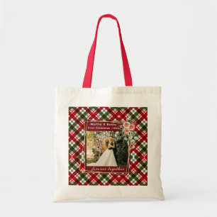 Tote Bag Notre première photo de Noël