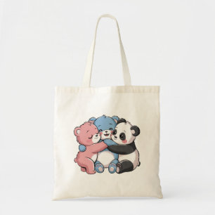 Tote Bag Nounours mignons avec Panda