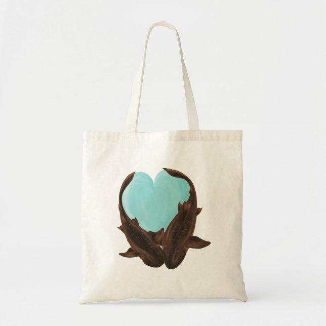 Tote Bag Nourriture des requins (Devant)