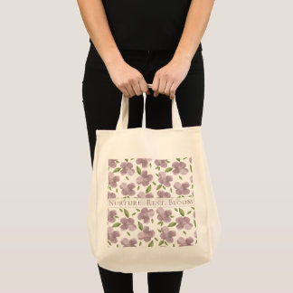 Tote Bag Nourriture Rest Fleuron pourpre