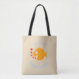 Tote Bag Nous aimons les familles d'accueil pour enfants de