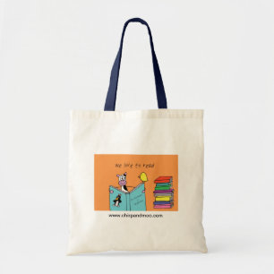Tote Bag Nous aimons lire !