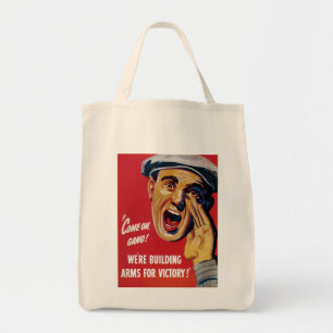 Tote Bag Nous construisons des armes pour la victoire !