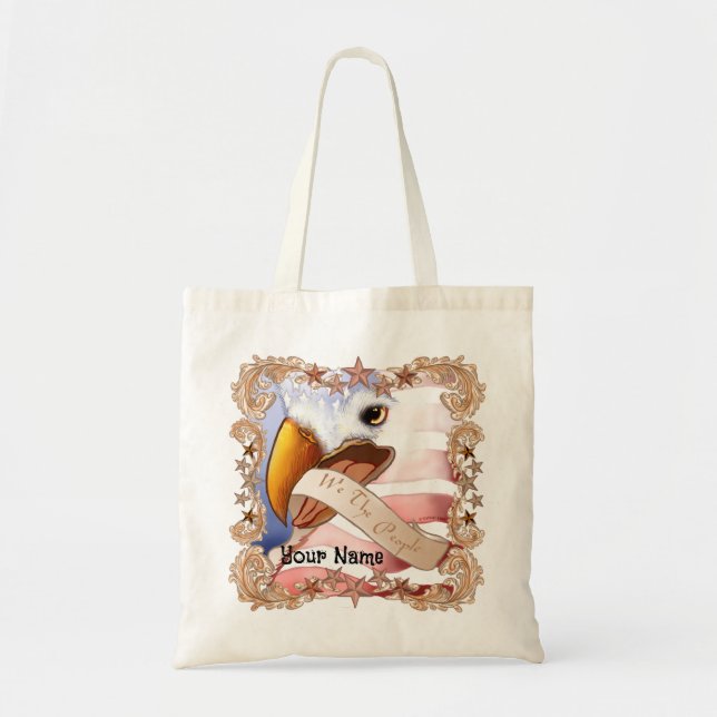 Tote Bag Nous L'Aigle Du Peuple (Devant)