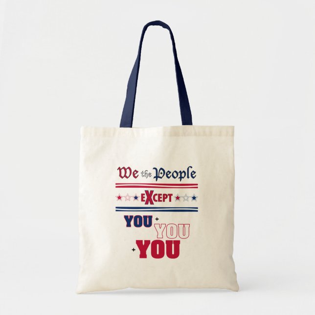 Tote Bag Nous le peuple (Devant)