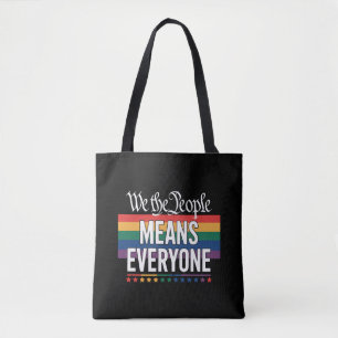 Tote Bag Nous Le Peuple Signifie Tout Le Monde Constitution