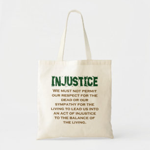 Tote Bag Nous Ne Devons Pas Permettre Notre Respect - Citat