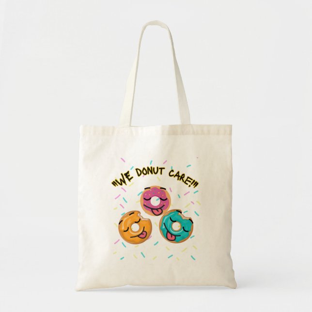 Tote Bag nous ne nous soucions pas (Devant)