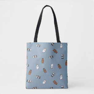 Tote Bag Nous Ours nu - Ours en verre soleil Motif