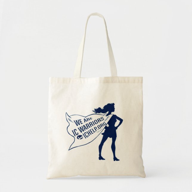 Tote Bag Nous sommes IC Warriors - Superhero (Devant)