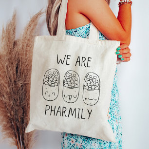 Tote Bag Nous Sommes Pharmilés Funny Technicien en pharma
