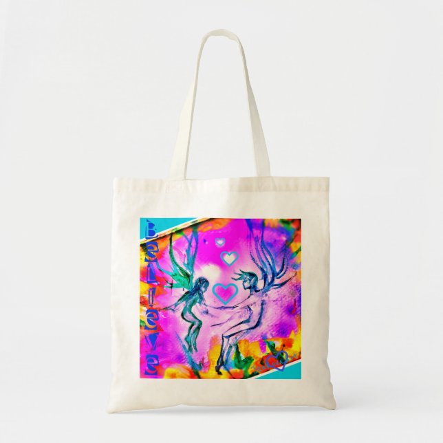 TOTE BAG NOUVEAU CROYEZ LES FÉERIES FOURRE-TOUT (Devant)