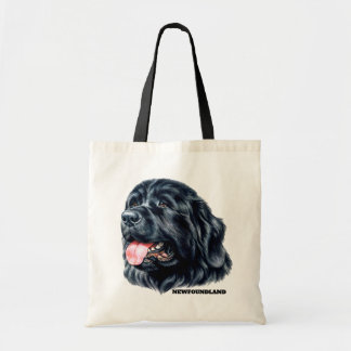 Tote Bag Nouveau visage d'art portrait de chien