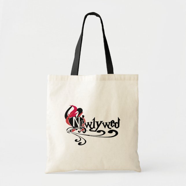 Tote Bag Nouveaux mariés gothiques (Devant)