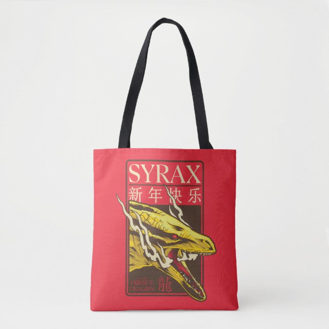 Tote Bag Nouvel An Syrax | 新 年 乐 快 (Devant)