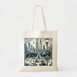 Tote Bag Nouvelle élégance des fêtes de York - Noël personn