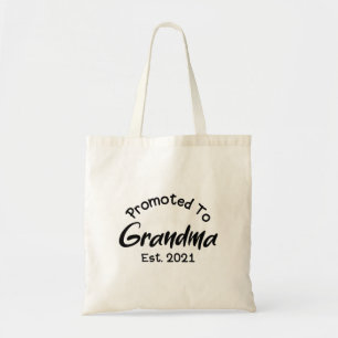 Tote Bag Nouvelle grand-mère : promue grand-mère depuis 202