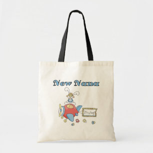 Tote Bag Nouvelle Nana de T-shirts et cadeaux d'avion-garço