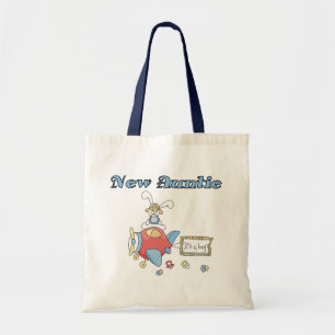 Tote Bag Nouvelle tante - T-shirts et cadeaux d'avion