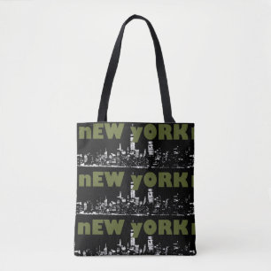 Tote Bag Nouvelle tendance de la skyline nocturne de New Yo