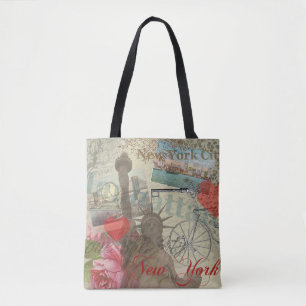 Tote Bag Nouvelle ville de New York symbole de la Liberté v
