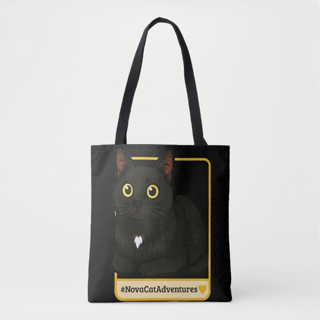 Tote Bag #NovaCatAdventures – v1 - Tote (Devant)