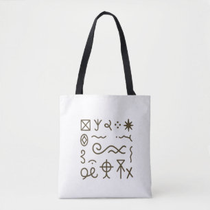 Tote Bag Nsibidi Ancien Africain 
