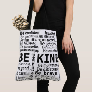 Tote Bag Nuage de mots inspirants