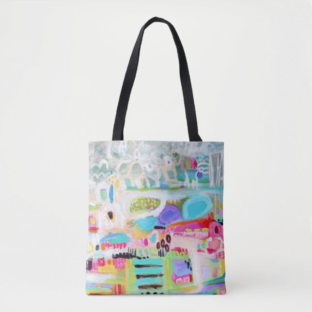 Tote Bag Nuages Abstraits (Devant)