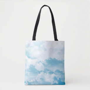 Tote Bag Nuages ciel cartographier images vectorielles