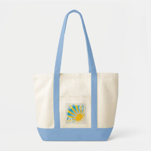 Tote Bag Nuages Tourbillonnants Sur Éclat De Soleil