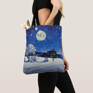 Tote Bag Nuit d'hiver