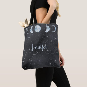 Tote Bag Nuit étoilée Céleste Mariage Personnalisé