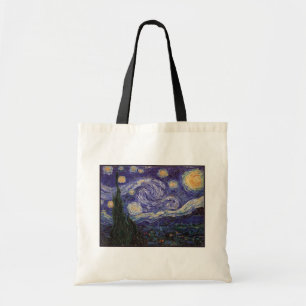 Tote Bag Nuit étoilée, Van Gogh Ville française de Saint Re