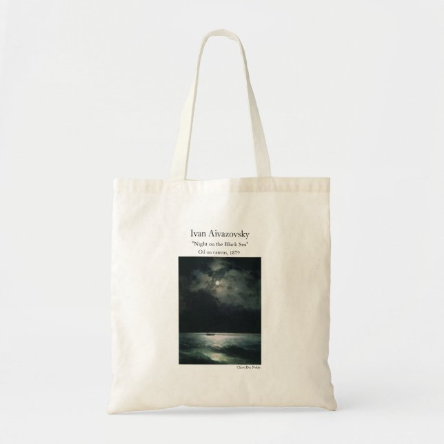 Tote Bag "Nuit sur la mer Noire" d'Ivan Aivazovsky (Devant)