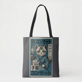 Tote Bag Nuits des nouilles Neko