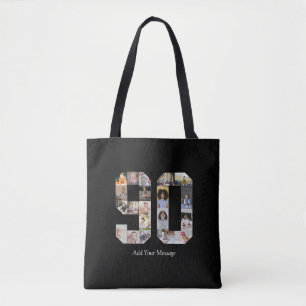 Tote Bag Numéro 90 - Collage photo